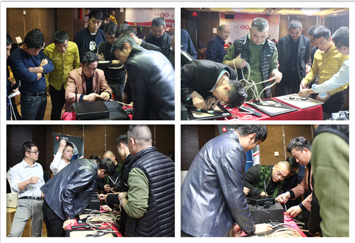 合作伙伴現場踴躍參與實操